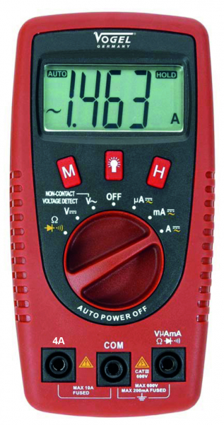 Digital-Multimeter IP44 0-600V