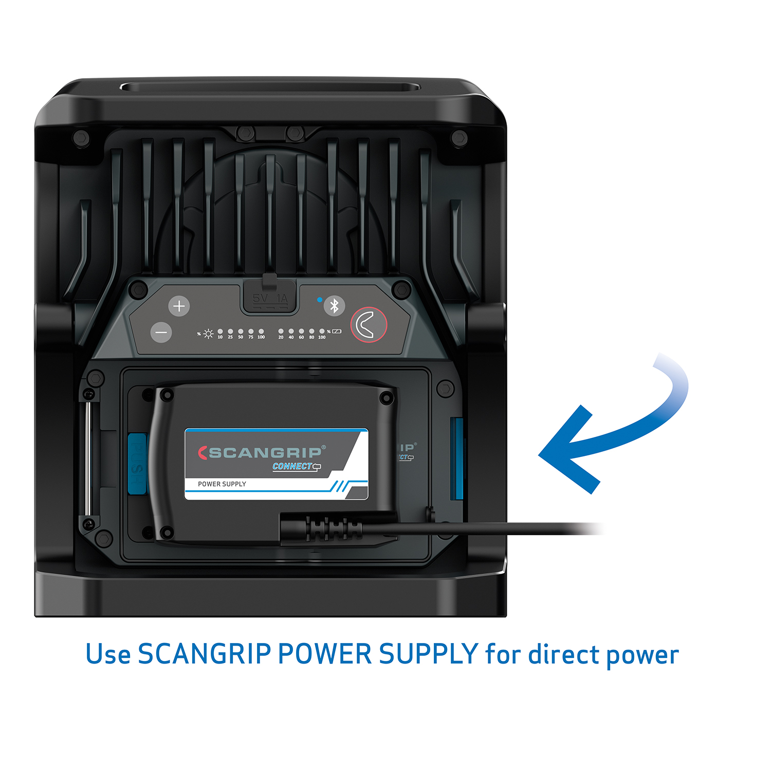 Kabelanschluss POWER SUPPLY CONNECT