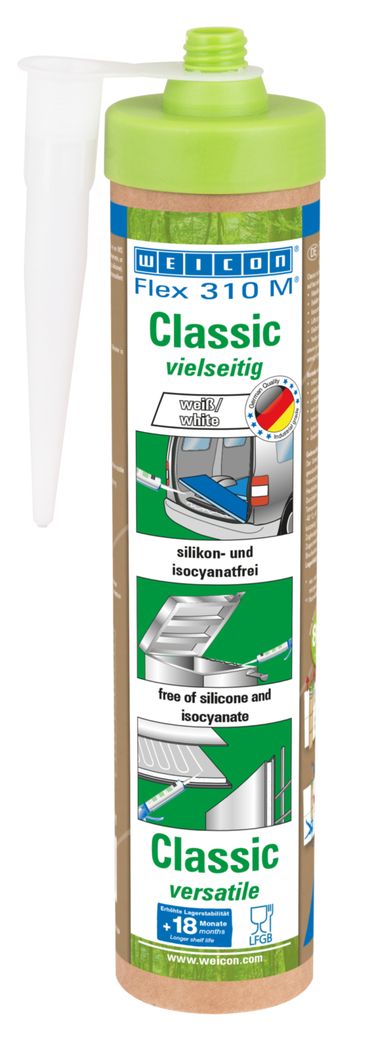 Kleb-Dichtungsmasse Flex 310 M Classic weiss