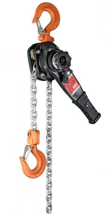 Ketten-Hebelzug Mini Comlift , Comlift Ketten-Hebelzug Mini Comlift mit einfacher Bedienung, Sicherheitsbremse mit zwei Bremsklinken, Haken mit Sicherheitsklinke, hochfeste, verzinkte Lastkette