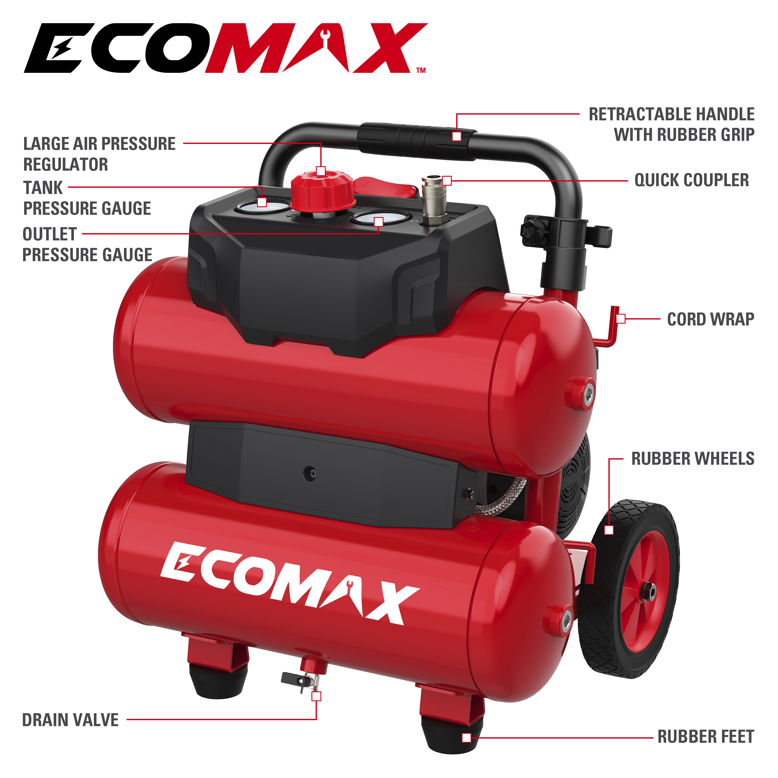 Kompressor  17 Liter Twin Tank Silent