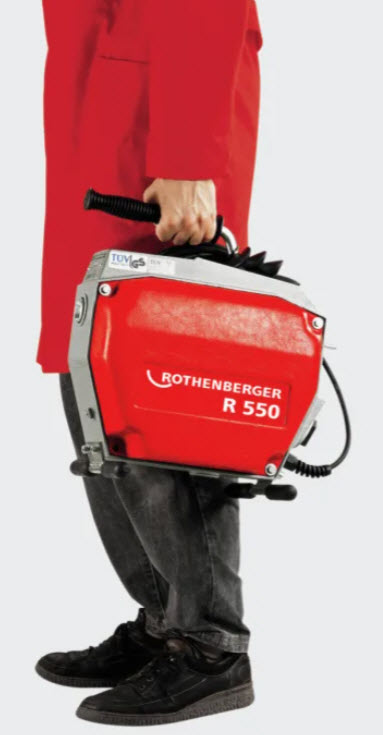 Rohrreinigungsmaschine R550 inkl. Wz.-Set