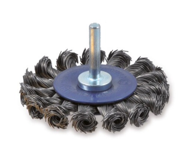 Schaftrundbürste gezopft INOX 75x0.5 mm